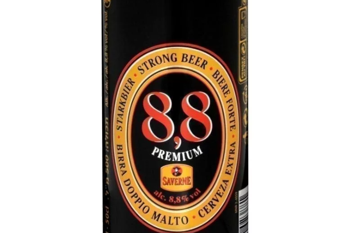8.8 Beer Premium  Tin 50 cl *24