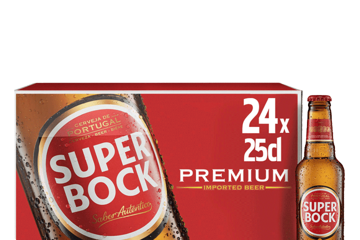 SUPER BOCK Bottels 25cl * 24
