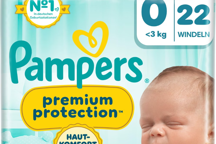 Pampers Premium Protection -0 Size- 22 Pièces