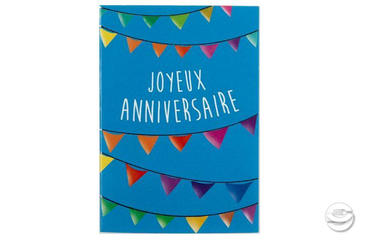 Carte anniversaire