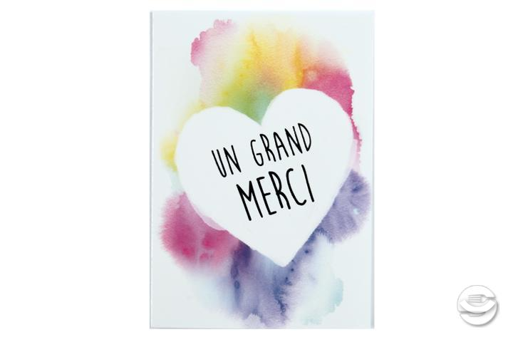 Carte remerciements