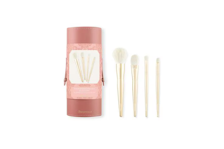 Coffret 4 Pinceaux - Mes magnifiques pinceaux pour les yeux et le teint - 