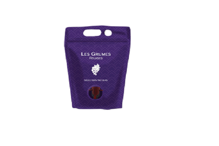 Pouch Les Grumes rouge 150 cl