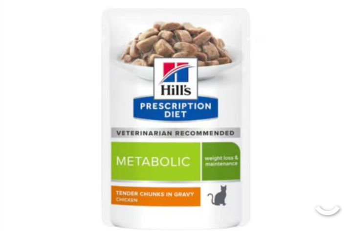 HILLS Poulet pour perte de poids métabolique 12 x 85 g