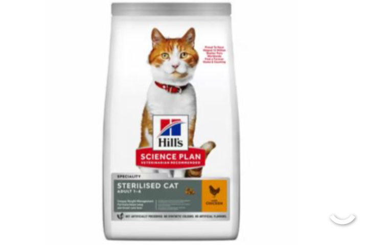 HILLS Chat adulte stérilisé 1-6 ans 10 kg