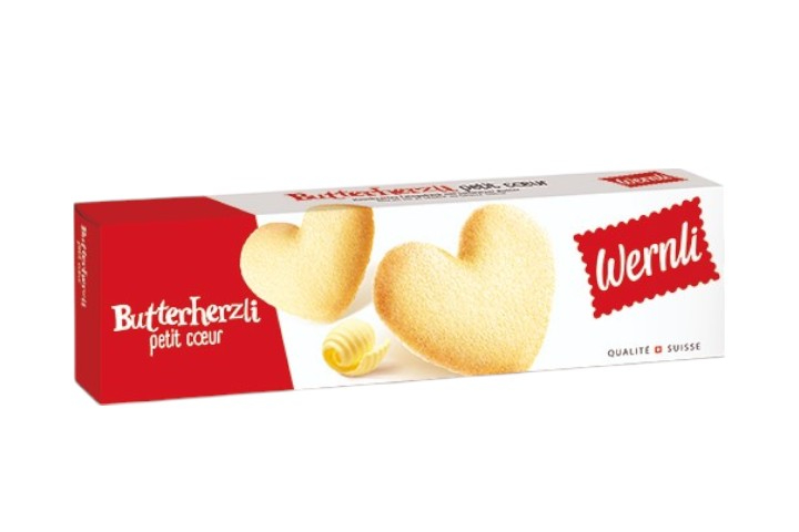 Wernli Butter Herzli Little Heart 100 g