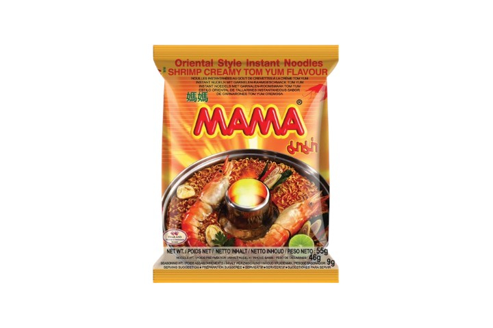 Gamberetti Mamma al gusto cremoso di Tom Yum
