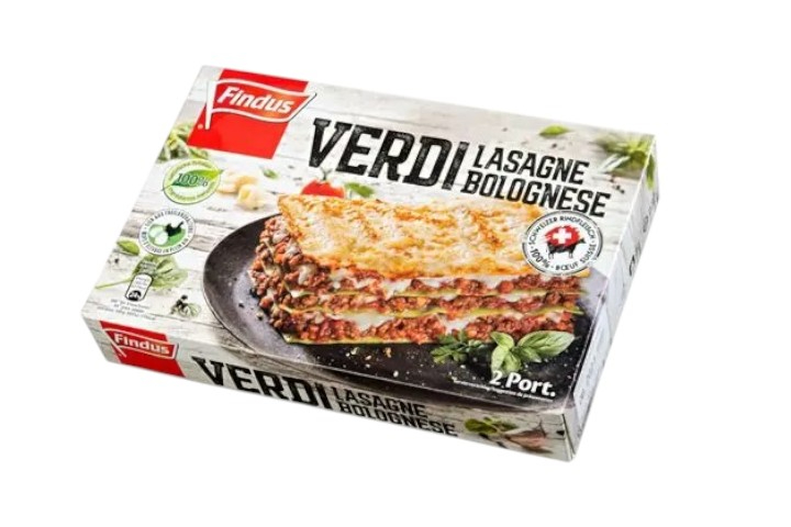 Findus Verdi Lasange Bolognese
