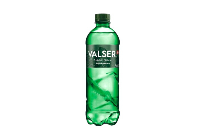 Acqua minerale gassata Valser
