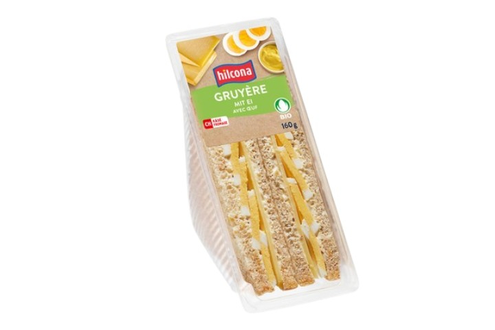 Clubsandwich Gruyère BIO - 160g (Hilcona) - 7T (929194)