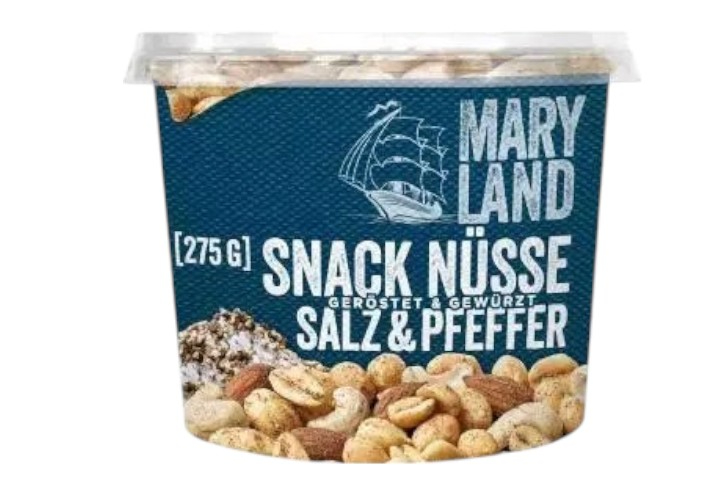 Mary Land Snack Nusse Salz & Pfeffer 275 g
