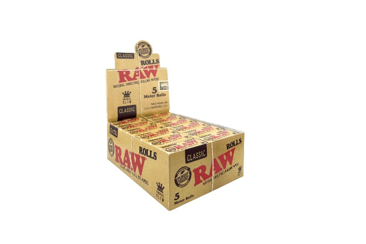 Raw rolls slim 5 meter
