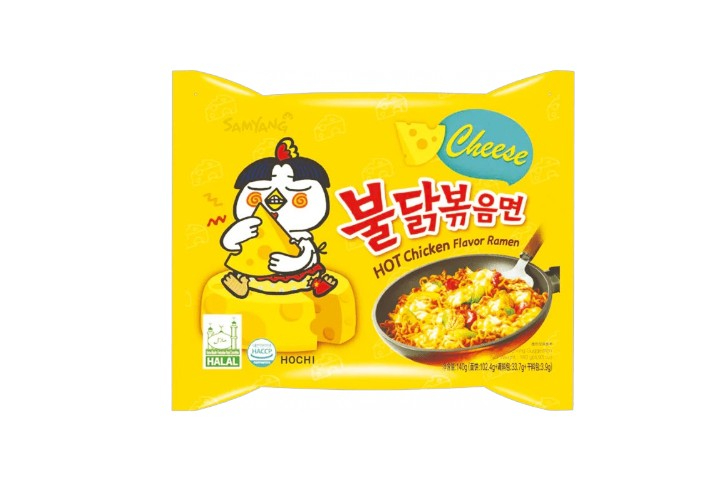 Buldak Hot Chicken flavor Cheese 140 g
