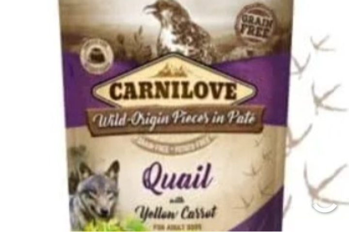 Carnilove quail 300g