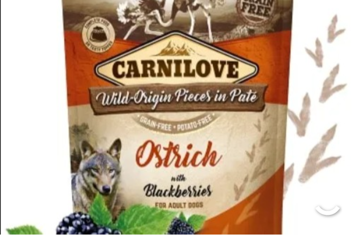 Carnilove ostrich 300g