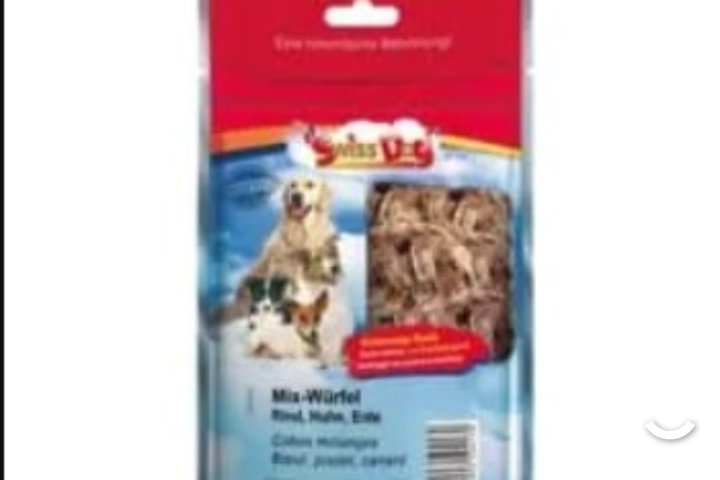 Swiss dog cubes mélanges 100g