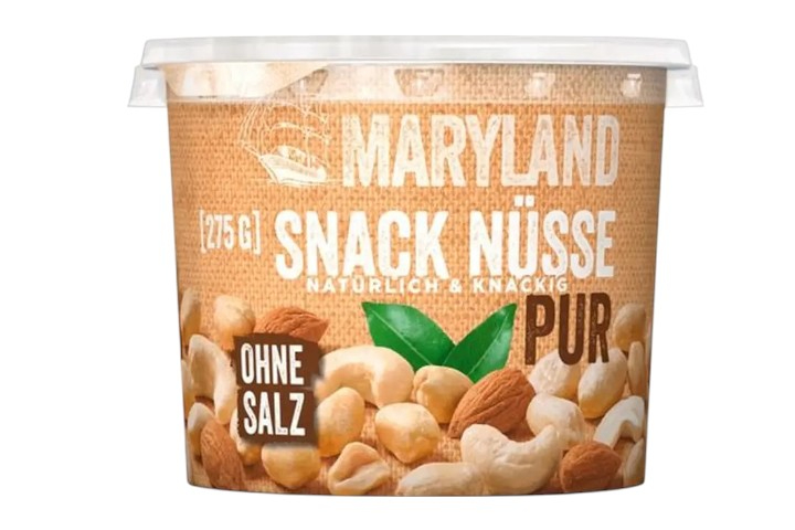 Maryland Snack Nusse Pur 275 g
