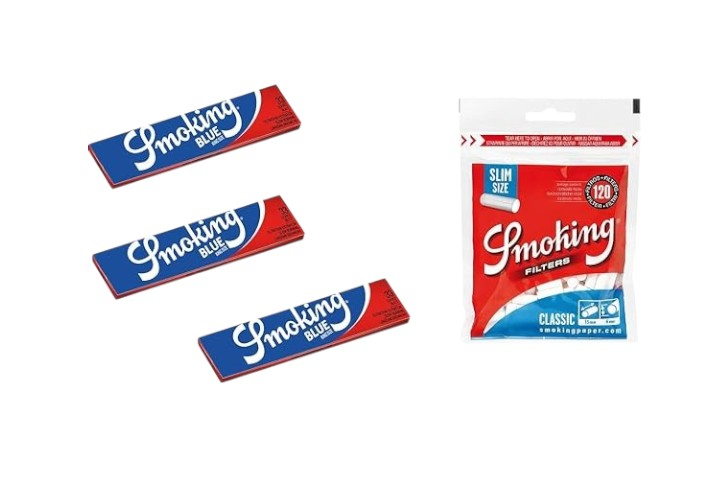 Fumare blu con filtro