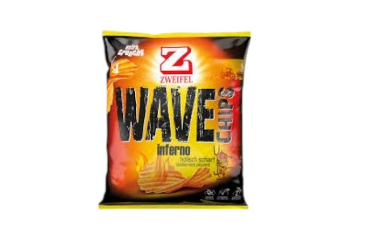 Zweifel Inferno Wave Patatine 120 g
