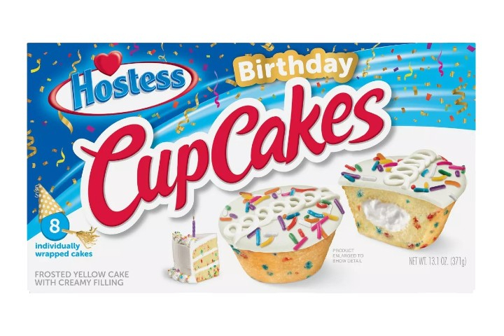 Cupcake di compleanno Hostees 35g