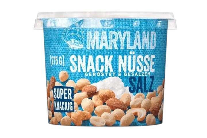 Maryland Snack Nusse Salz 275 g
