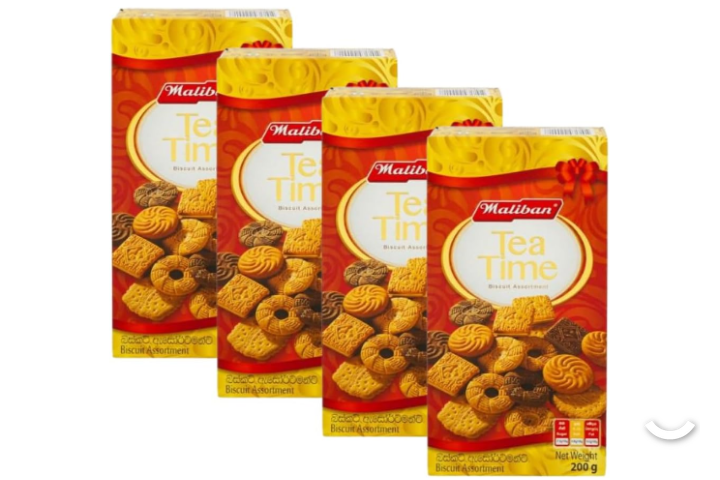 Assortimento di biscotti Maliban Tea Time 200g