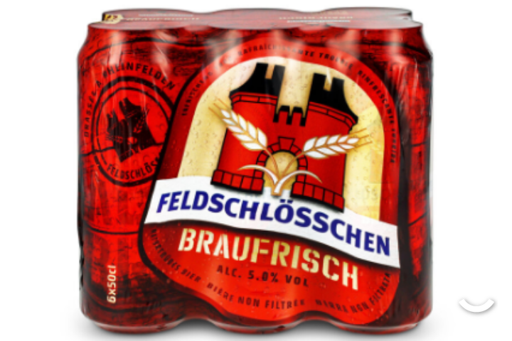 Feldschlössen Braufrisch 6x50cl
