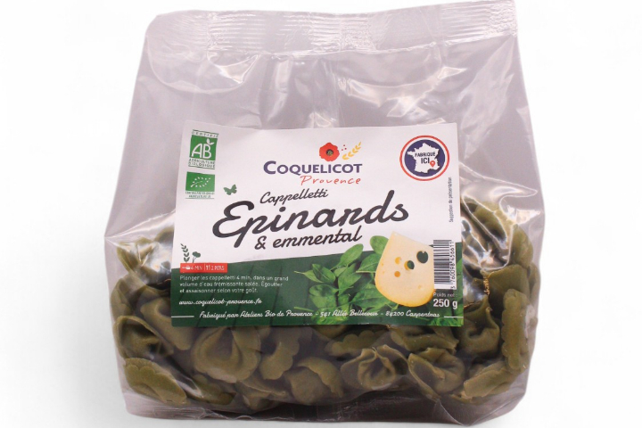 Cappelleti Frais Aux Épinards