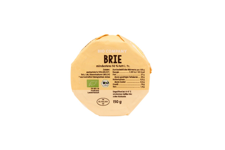 Camembert Lait Vache Pasteurisé 250G