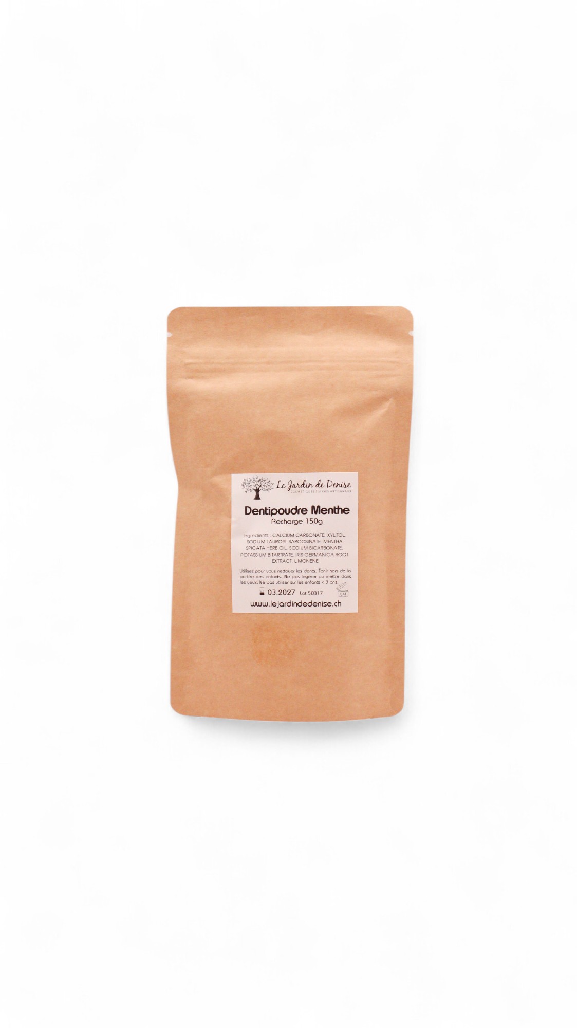 Dentipoudre Menthe-Recharge