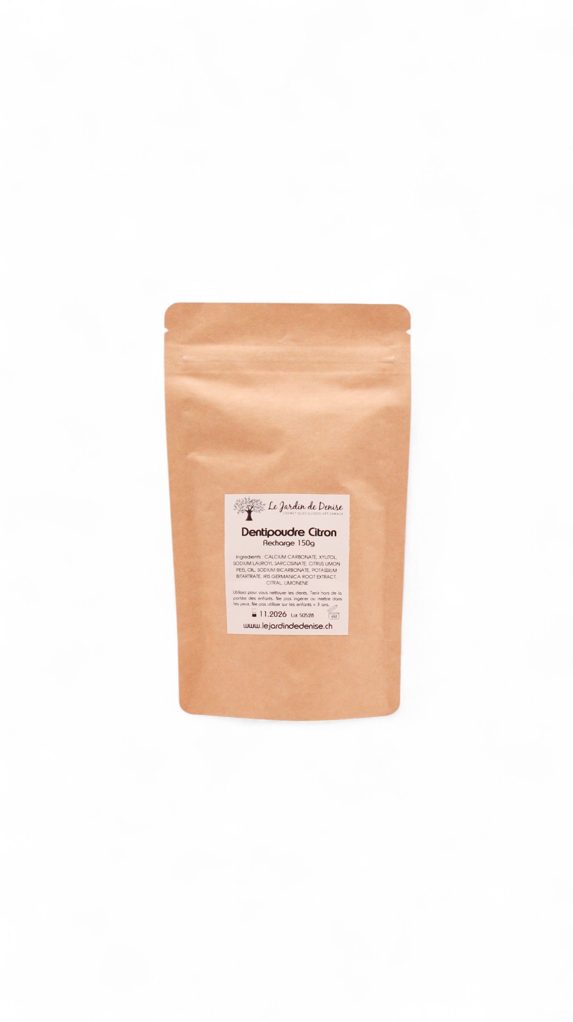 Dentipoudre Citron-Recharge